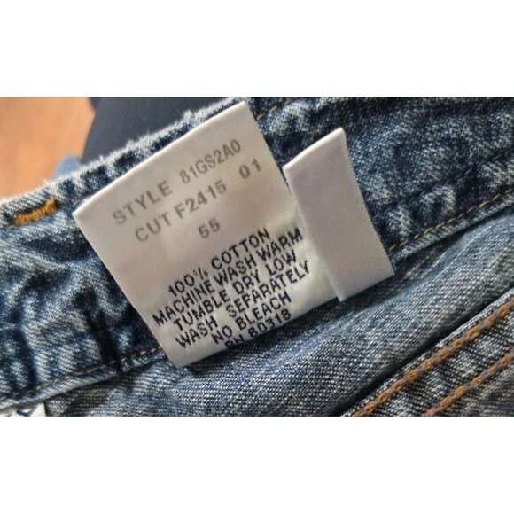 Lucky Brand Dungarees by Gene Montesano Jeans Size 10x32 Long Boot Cut - Picture 6 of 7